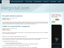 Tablet Screenshot of klargodut.com
